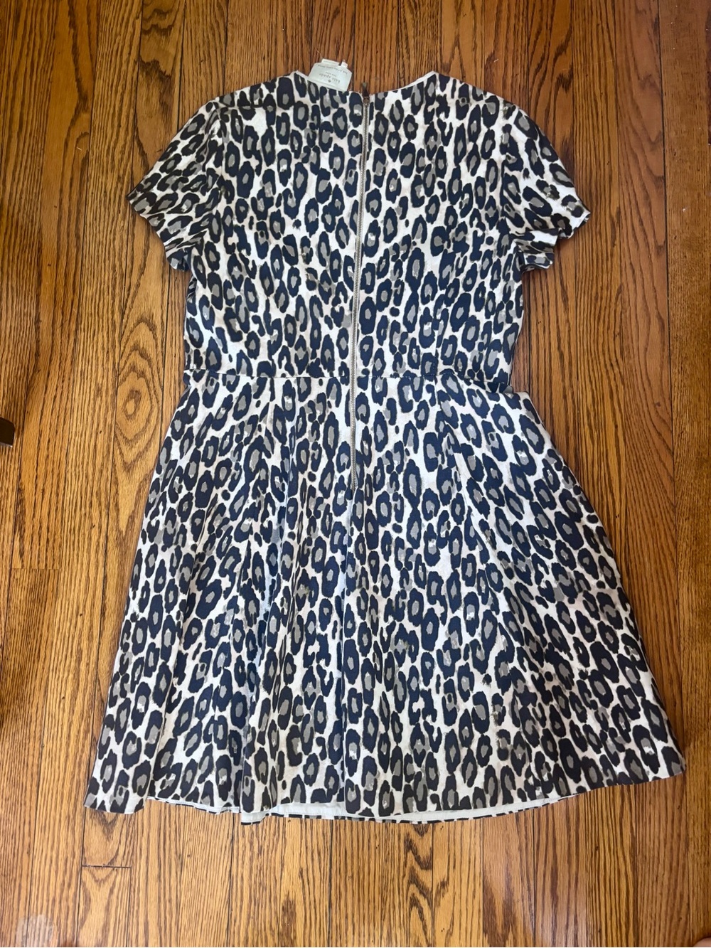 Kate Spade Leopard Print Dress Sz 14 - Picture 2 of 4